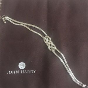 JOHN HARDY SILVER LOVEKNOT BRACELET NEVER WORN